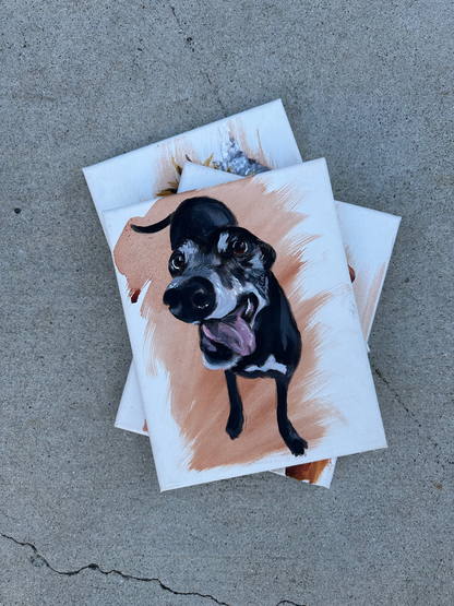 Custom Pet Portrait (Mini)