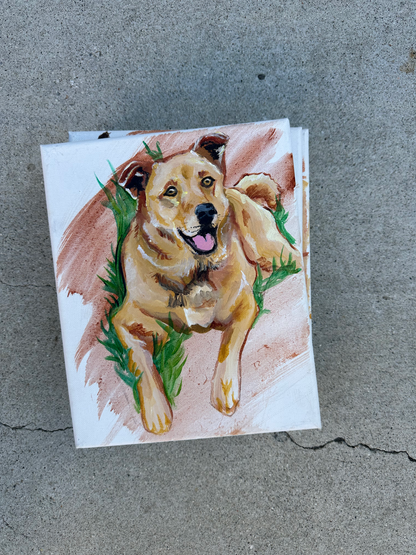 Custom Pet Portrait (Mini)